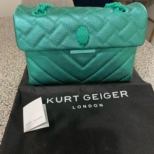 Kurt Geiger Medium Size Green/Blue Purse